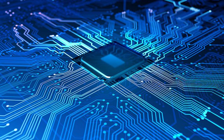 Innenleben eines Computers als Symbol für Künstliche Intelligenz